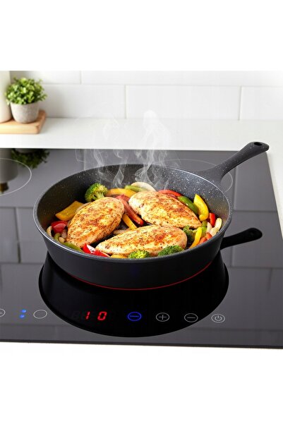 Orion Tigaie GRANITE pentru prăjit și gătit la foc mic, GRANDE 24 cm, pentru ...