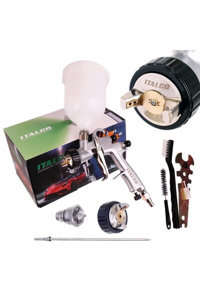 ITALCO Pistol de vopsit FLG-G LVMP 1.3mm + 1.8mm Set profesional
