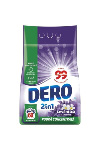 Dero Automat 4.5 kg 2in1 Lavanda Iasomie 60 spalari