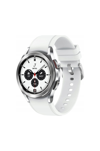 Samsung Galaxy Y Samsung Smartwatch Galaxy Watch4 Classic Argintiu cu Curea A...