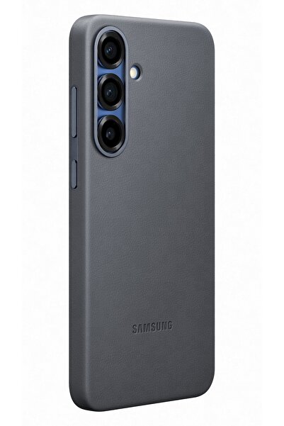 Samsung Husă din piele pentru Galaxy S25+, husă de telefon, carcasă spate rez...