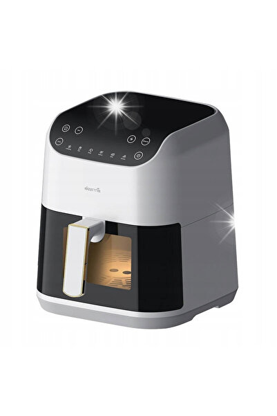 Deerma Friteuză fără ulei DEM-KZ130W, vas de 5,5L pentru prăjire și coacere