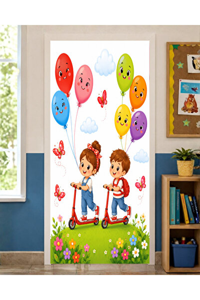 PROMISEBACKDROP2 زينة باب مرنة مقاس 190 × 75 سم، زينة باب من القماش، بتصميم ل...