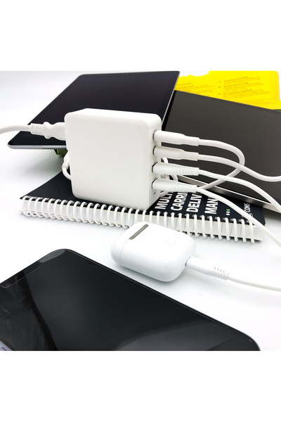 DUDAO Încărcător rapid de rețea GaN 100W 2 x USB-C / 2 x USB A100EU M120