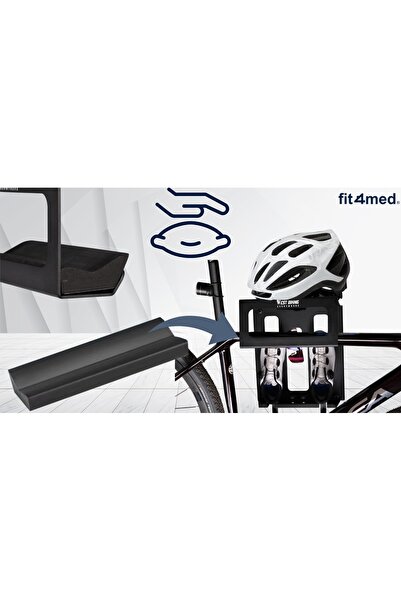 Fit4Med Suport de bicicletă, suport mural pentru bicicletă, cârlig de perete,...
