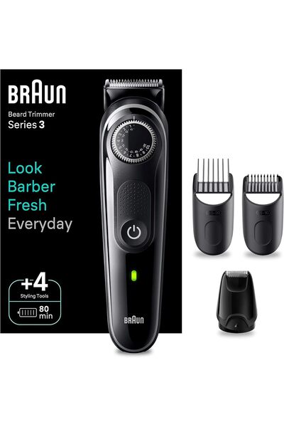 Braun Group Braun Beard Trimmer Series 3 BT3440 Men's Trimmer with Ultra Shar...