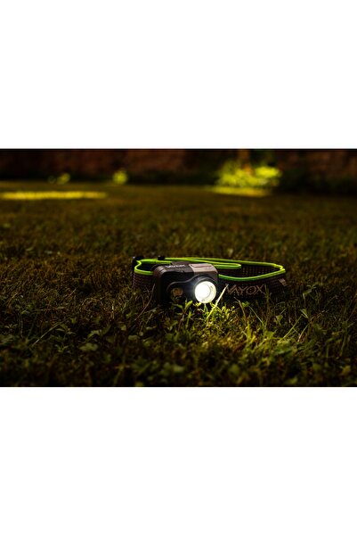 Vayox Lanterna frontală LED cu zoom, reîncărcabilă, ușoară, USB-C, 800lm PRO
