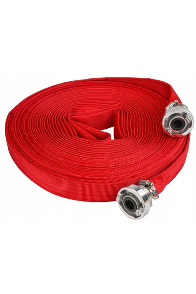 innature Furtun de incendii pentru apă cu racorduri, ignifug, 25mm 1 inch, 30...