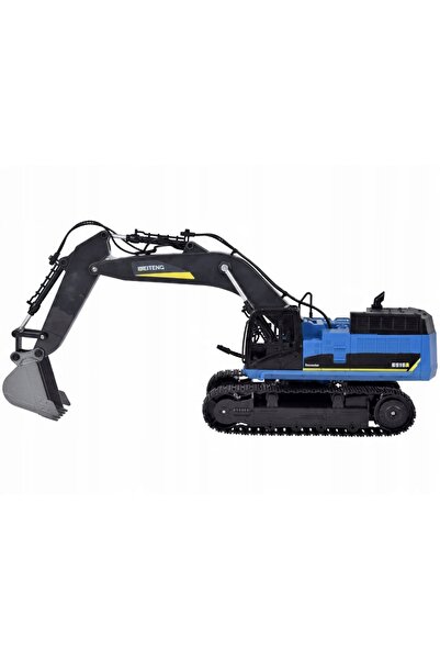 Jokomisiada Solidna Excavator pe șenile efect Fum Sunet Lumină LED + Pilot RC...