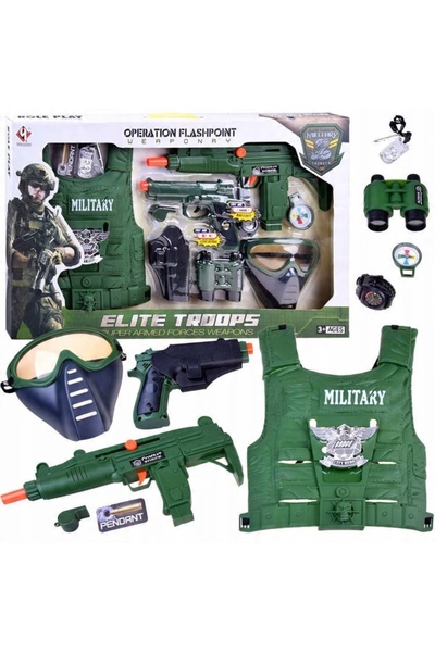 Jokomisiada Set pentru soldat, vestă militară ZA2985