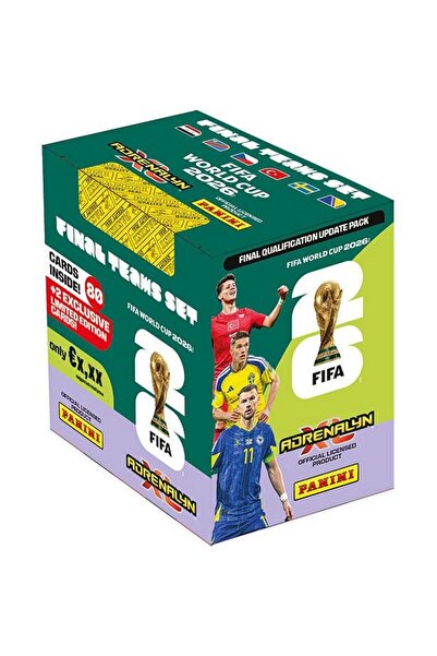 Panini Cupa Mondială FIFA 2026 Adrenalyn XL Cărți de colecție – Setul Echipei...