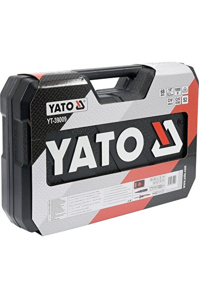 yato Set de scule pentru electricieni, 68 de piese YT-39009, Tester de curent