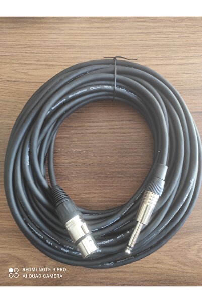 15 metre mikrofon kablosu Canon Jack'lı