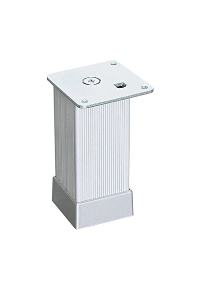 OEM WAW πόδι επίπλου, 40 x 40 χιλ., H 400, ρυθμιζόμενο, από αλουμίνιο, φινίρι...