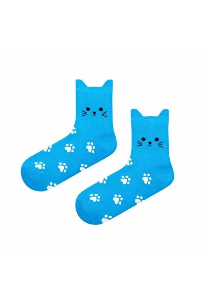 CARNAVAL SOCKS Унисекс чорапи с котешки уши и десен на лапички