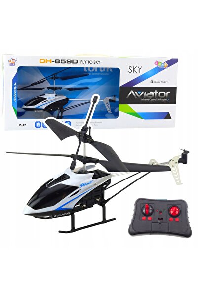LeanToys Elicopter Telecomandat RC Aviator DH-859D LED 360 °