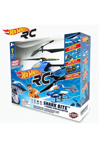 HOT WHEELS BLADEZ elicopter RC Shark Bite BTHW-H01