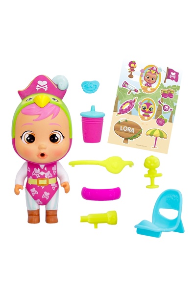 Cry Babies Lalka TM Toys CryBabies BeachBabies Lora IMC913233