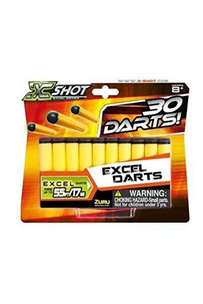 X-Shot Ανταλλακτικά Αφρώδη Βελάκια Excel 30 τεμάχια (5201-03618)