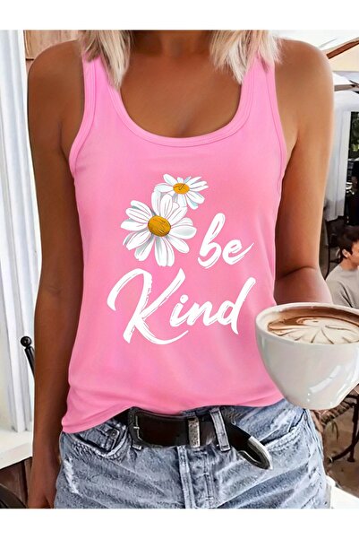 mercoledi Ribbon Printed Women's Hollow Out Neckline Swimmer T-Shirt Athlete
