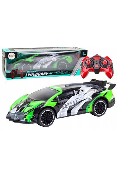 LeanToys Mașini sportive telecomandate RC 1:10 25km/h Lumini verzi