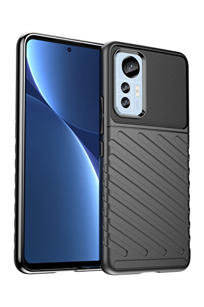 POWERTECH Θήκη Thunder MOB-1757 για Xiaomi 12/12X, μαύρη