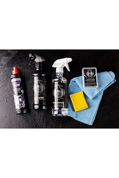 Menzerna Pastă de polish 3 în 1 250ml + Argilă auto + Lubrifiant + Ipa SK