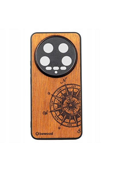 BewooDesign Husă din lemn Bewood pentru Xiaomi 14 Ultra TRAVELER MERBAU