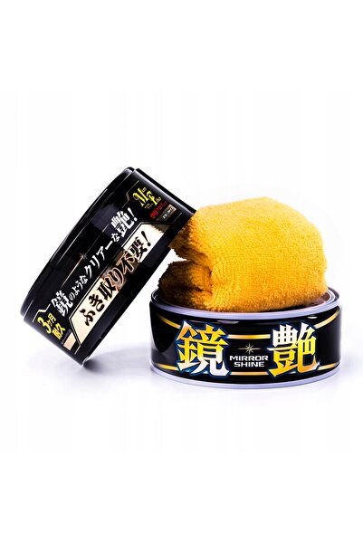 soft99 Ceară auto Mirror Shine Dark Wax 200g Ceară pentru vopsele închise la ...