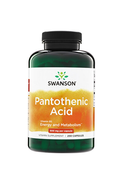 SWANSON Acid pantotenic 500 mg 250 Capsule