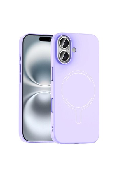 Microsonic حافظة متوافقة مع هاتف Apple iPhone 17 AirFit MagSafe باللون الأرجواني