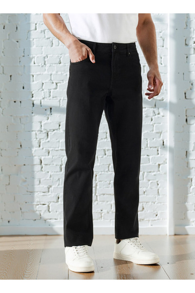 DNM Men Straight Fit High Rise Jeans