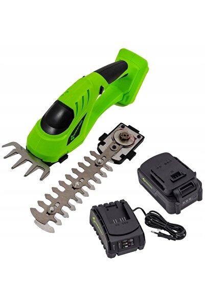 GREENSO Foarfecă electrică cu acumulator pentru tufișuri și iarbă UAO011-Z4