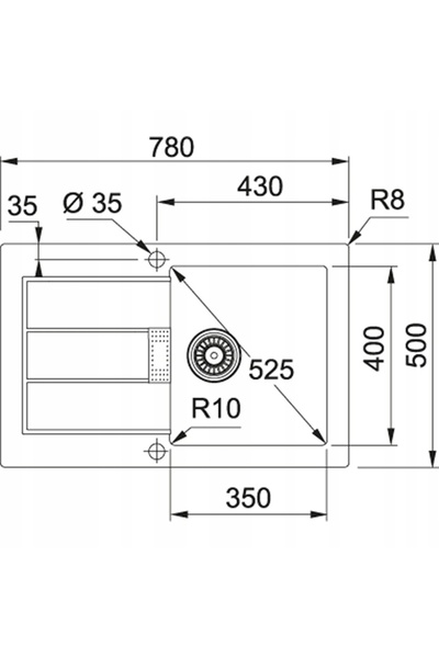 Franke Chiuvetă de bucătărie Sirius S2D 611-78 Alb polar
