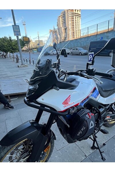 ZEUS MOTOR 23-24 Honda Transalp Xl750 Şeffaf Ön Cam Zeus 51cm Motosiklet Camı