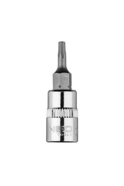 NEO Tools Торкс TX10 накрайник на тръбна опашка 1.4 къс 37