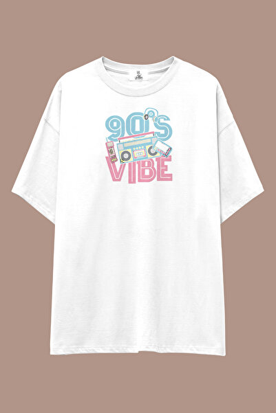 UmbraWear 90's Vibe Series Loose Fit T-Shirt |   Unisex 100% Cotton Black & W...