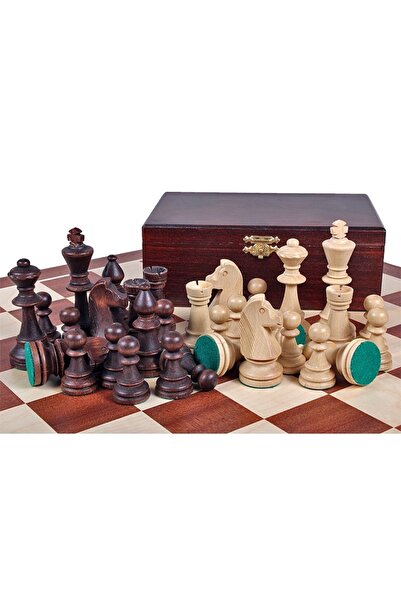 Sunrise Chess & Games Traditional chess Top Bottom Set STAUNTON Std no. 6 (in...