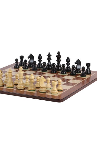 Sunrise Chess & Games Tournament chess Top Bottom Set no. 5 - 50 mm board + 3...