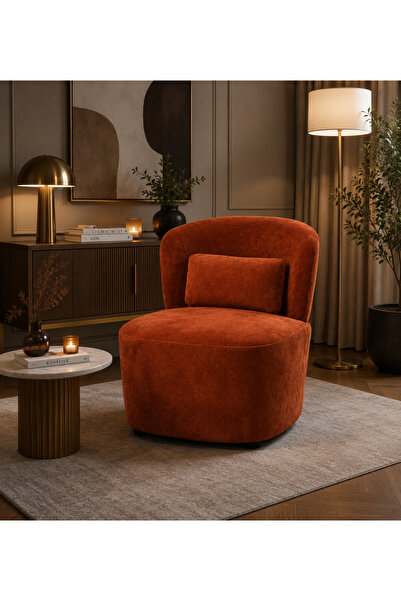 N.zone Modern Luxury Leisure Chair with Soft Fabric Upholstery and Comfortabl...