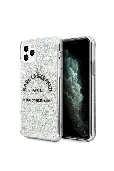 OEM Karl Lagerfeld “St.Guillaume Logo Collection” Glitter Flakes Cover Θήκη π...