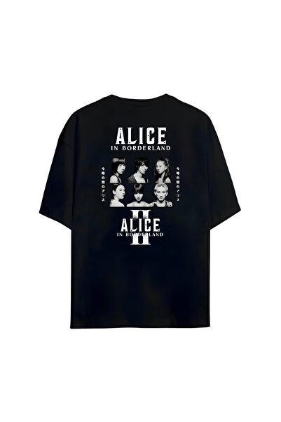Grafftee Clothing Alice İn Borderland Tasarım Baskılı Premium Unisex Pamuklu ...