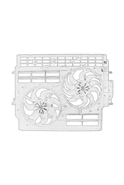 Renault Ventilator, Radiator (cu Carcasa, Dublu; Necesita Verificare Vin) Tra...