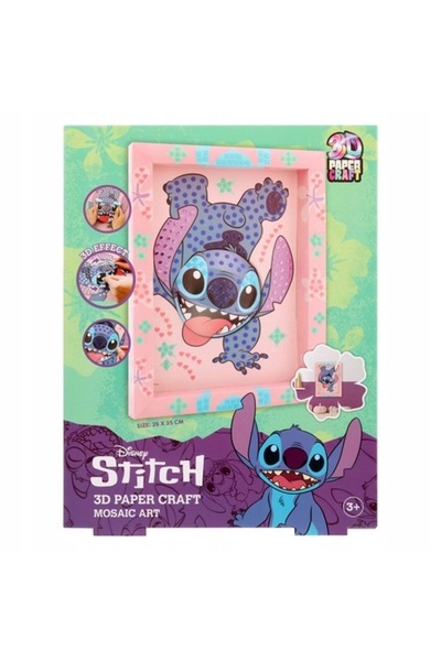 NO BRAND Set creativ CANENCO Disney Stitch Artă Mozaic ST24334