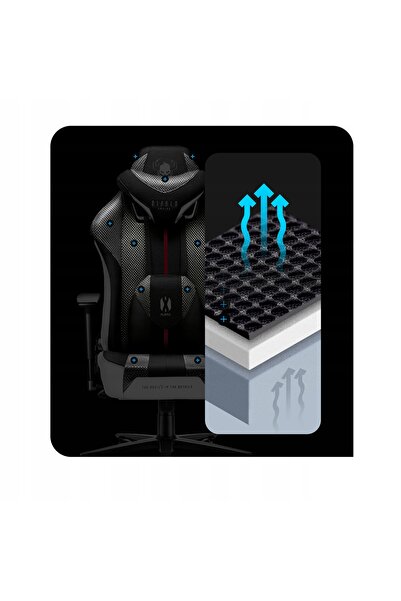 Diablo Chairs Fotel X-Player 2.0 XL Alb-negru