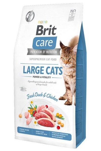 Brit Hrană pentru pisici Care Large Rață și Pui Proaspăt 2 kg