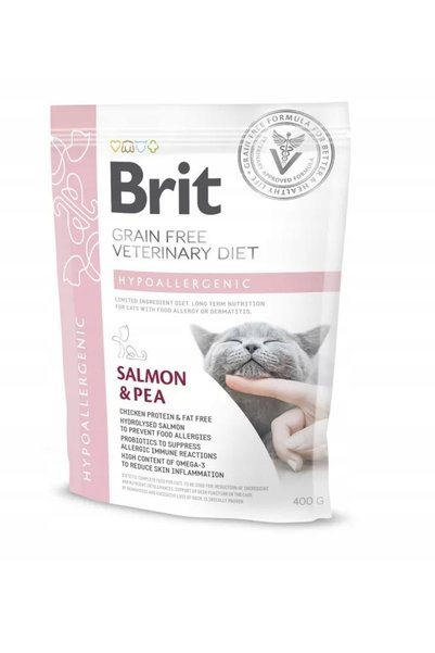 NO BRAND Hrana pentru pisici BRIT Grain Free Veterinary Diets Cat Hipoalergen...
