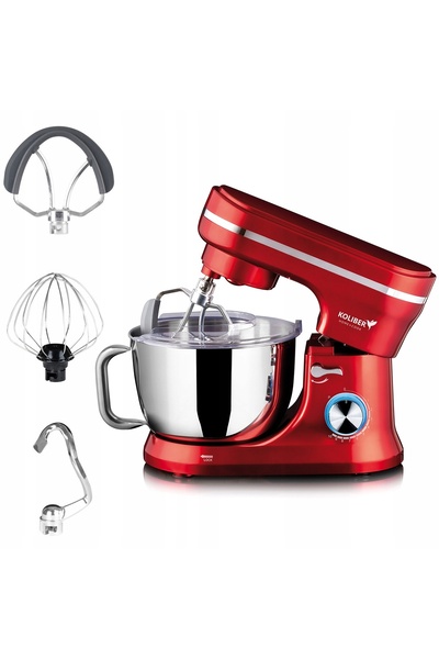 NO BRAND Robot de bucătărie planetar KOLIBER Robomax X-2400-W 2400W Roșu
