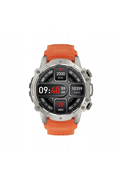 KIANO Smartwatch sport argintiu