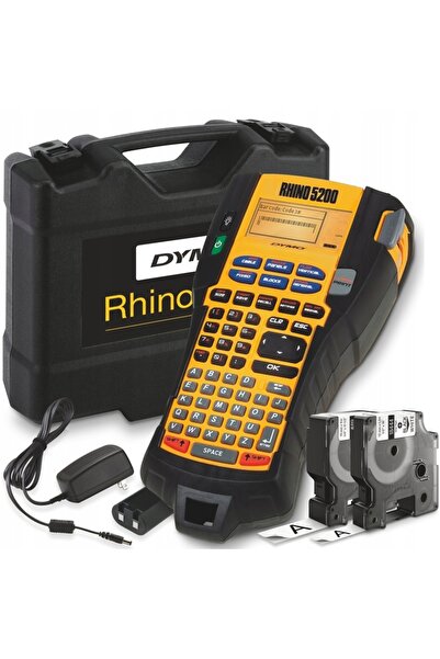 NO BRAND Imprimantă de etichete DYMO Rhino 5200 + Valiză
